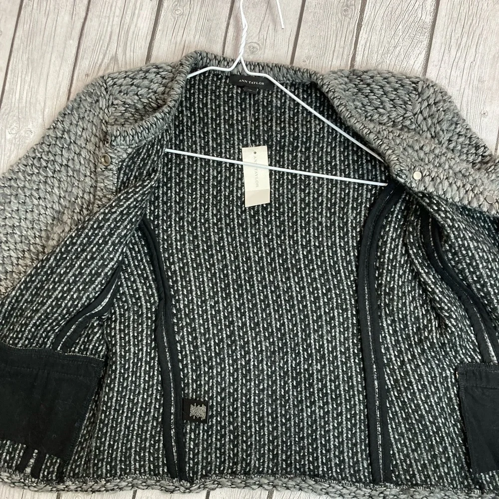NWT Ann Taylor Sweater Jacket Blazer